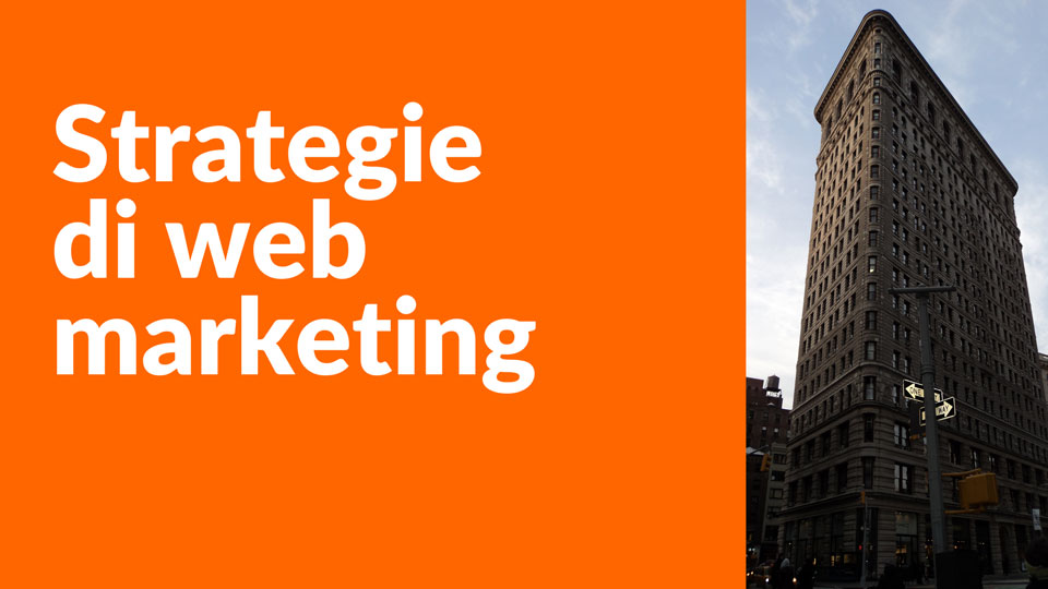 Strategie di web marketing