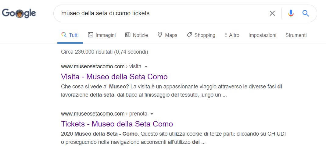 Tickets museo seta di Como